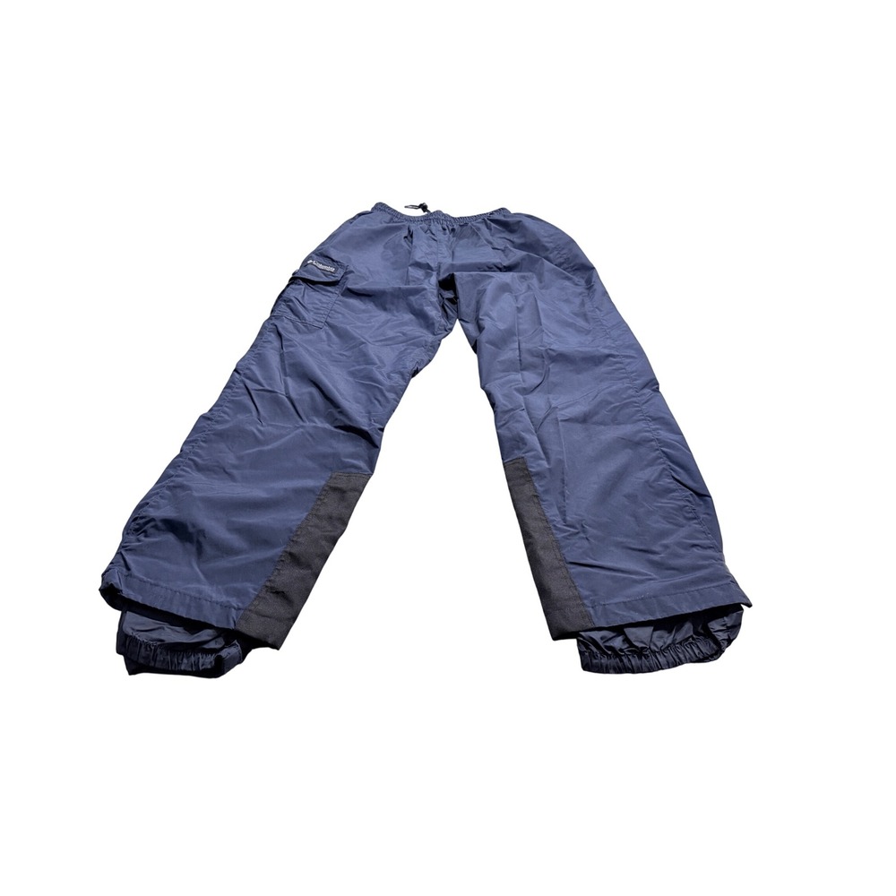 Columbia Sportswear Womens L‎ LL Navy Blue Cargo Ski Snow Pants